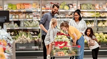 What are some grocery shopping tips and tricks to save money?